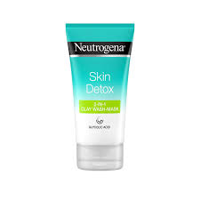 Neutrogena Skin Detox 2-In-1 Clay Wash-Mask 150Ml